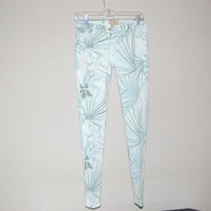 Rose Pistol tropical Jeans